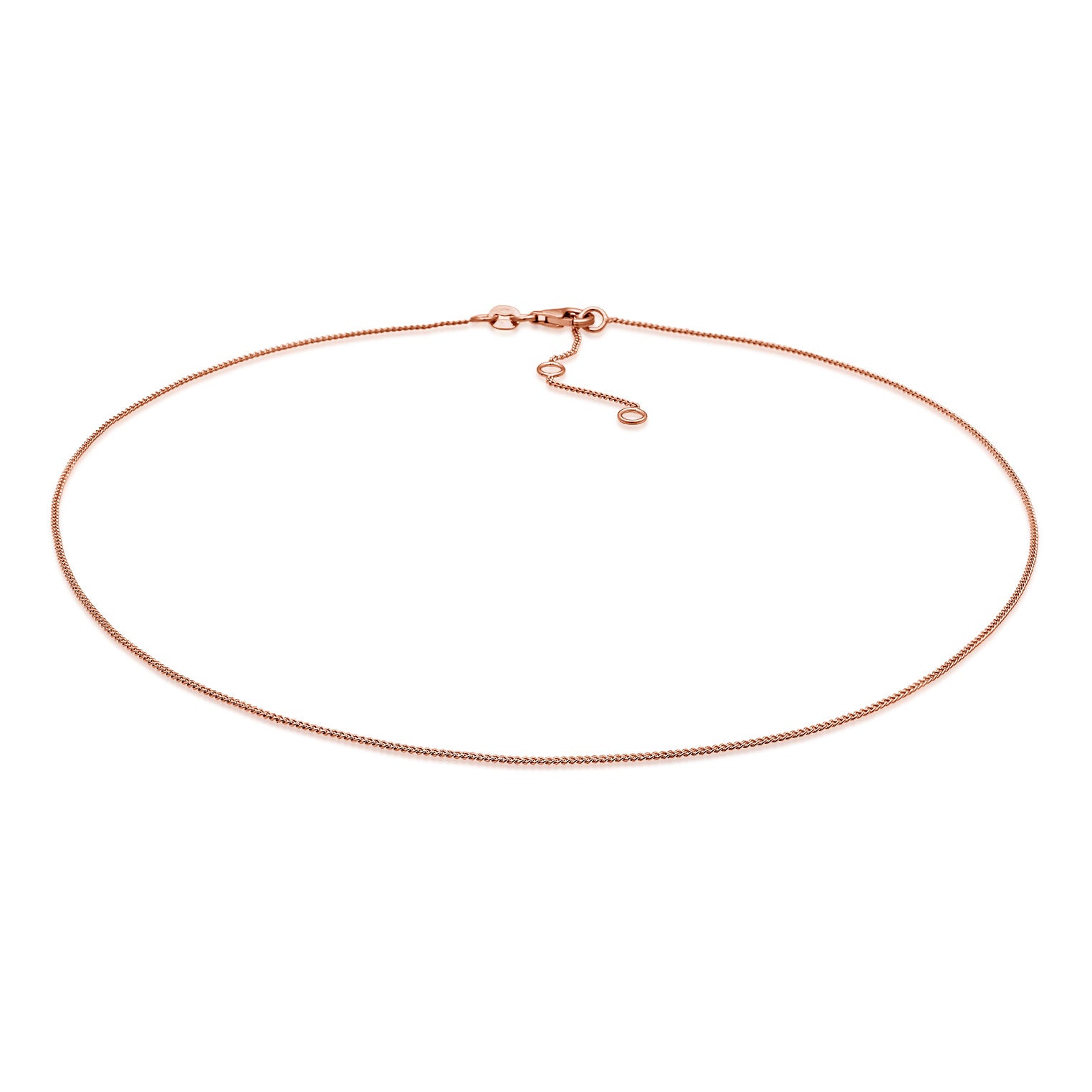 Roségold - Elli | Choker Basic | 925 Sterling Silber Rosévergoldet