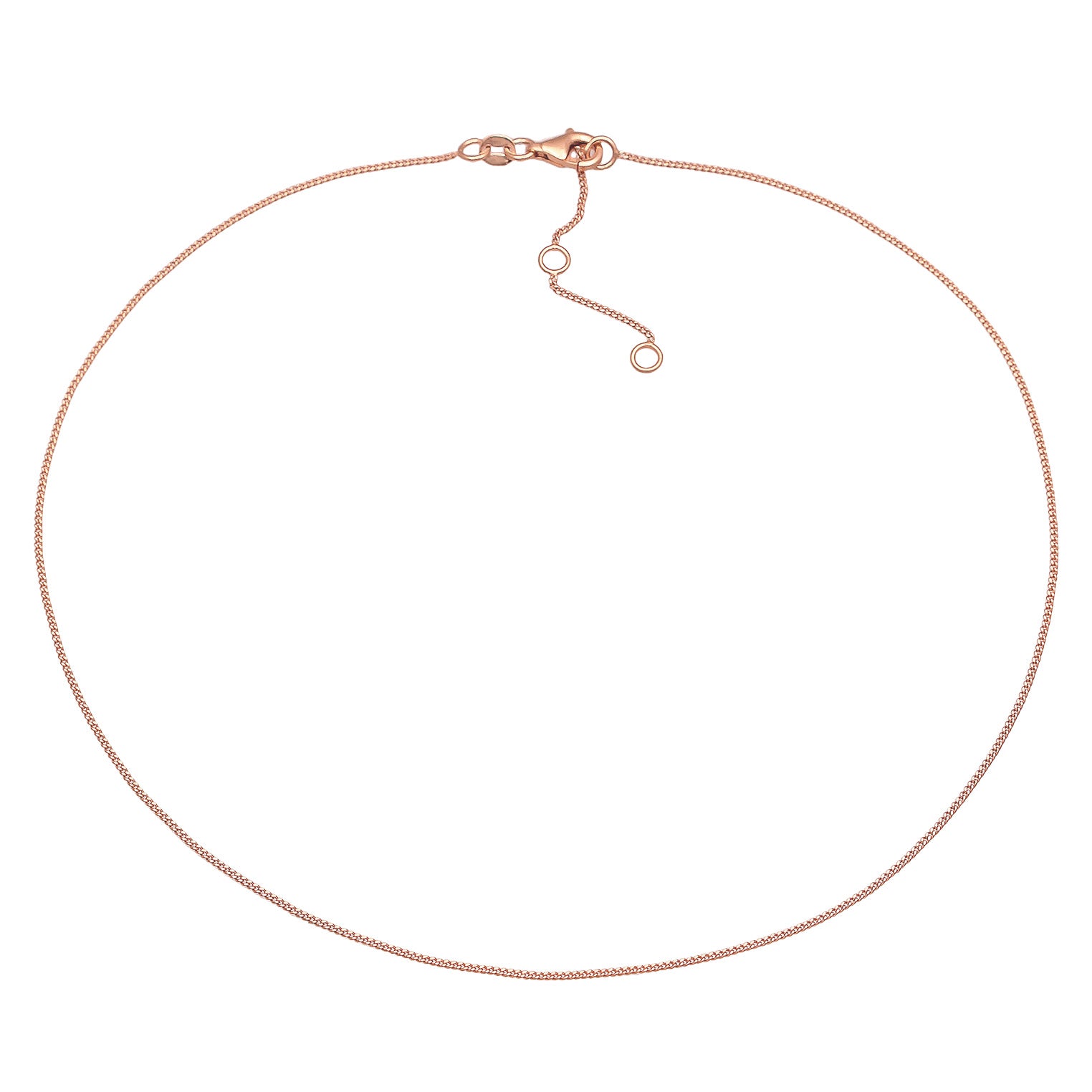 Roségold - Elli | Choker Basic | 925 Sterling Silber Rosévergoldet