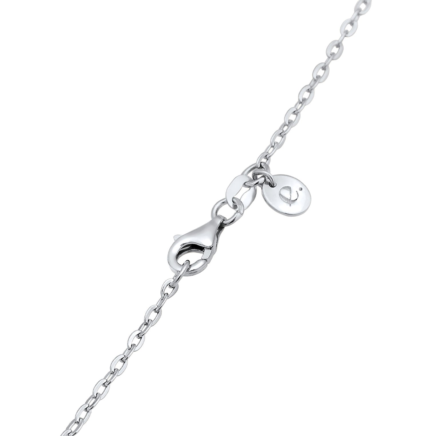 Silber - Elli PREMIUM | Halskette Anhänger Kugel | 925 Sterling Silber