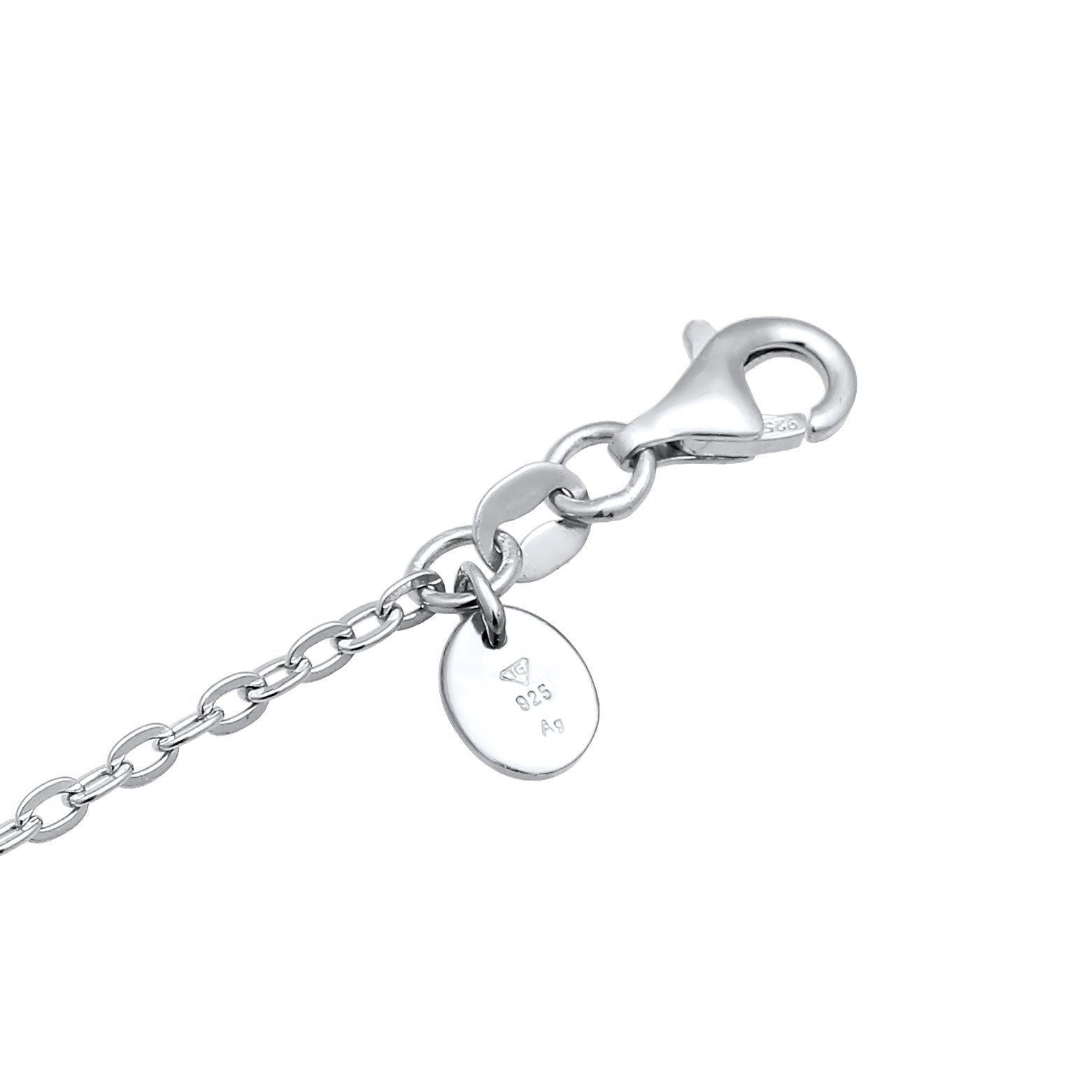 Silber - Elli PREMIUM | Halskette Anhänger Kugel | 925 Sterling Silber