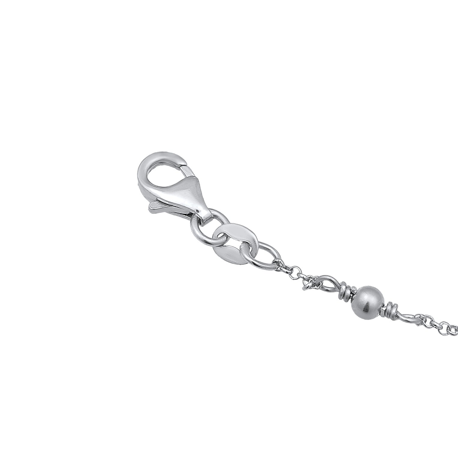 Silber - Elli | Armband | Süßwasserzuchtperle | 925er Sterling Silber