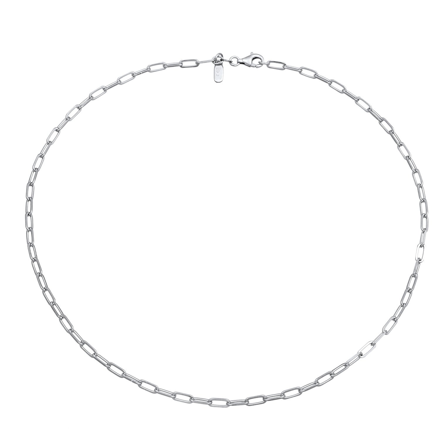 Silber - Elli | Glieder-Halskette | 925 Sterling Silber