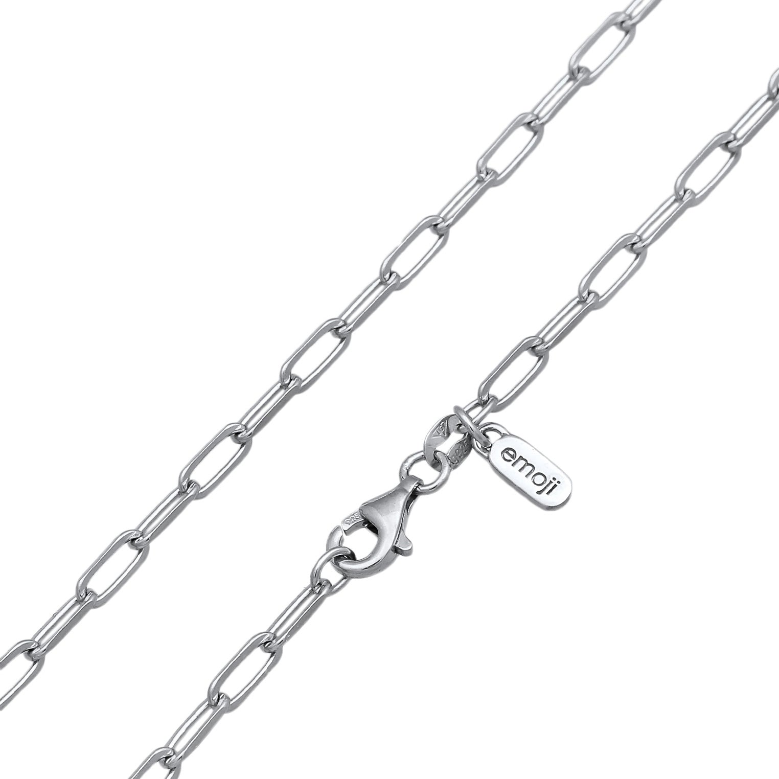 Silber - Elli | Glieder-Halskette | 925 Sterling Silber