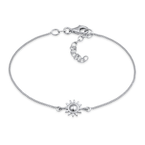 Silber - Elli | Armband Sonne | 925 Sterling Silber