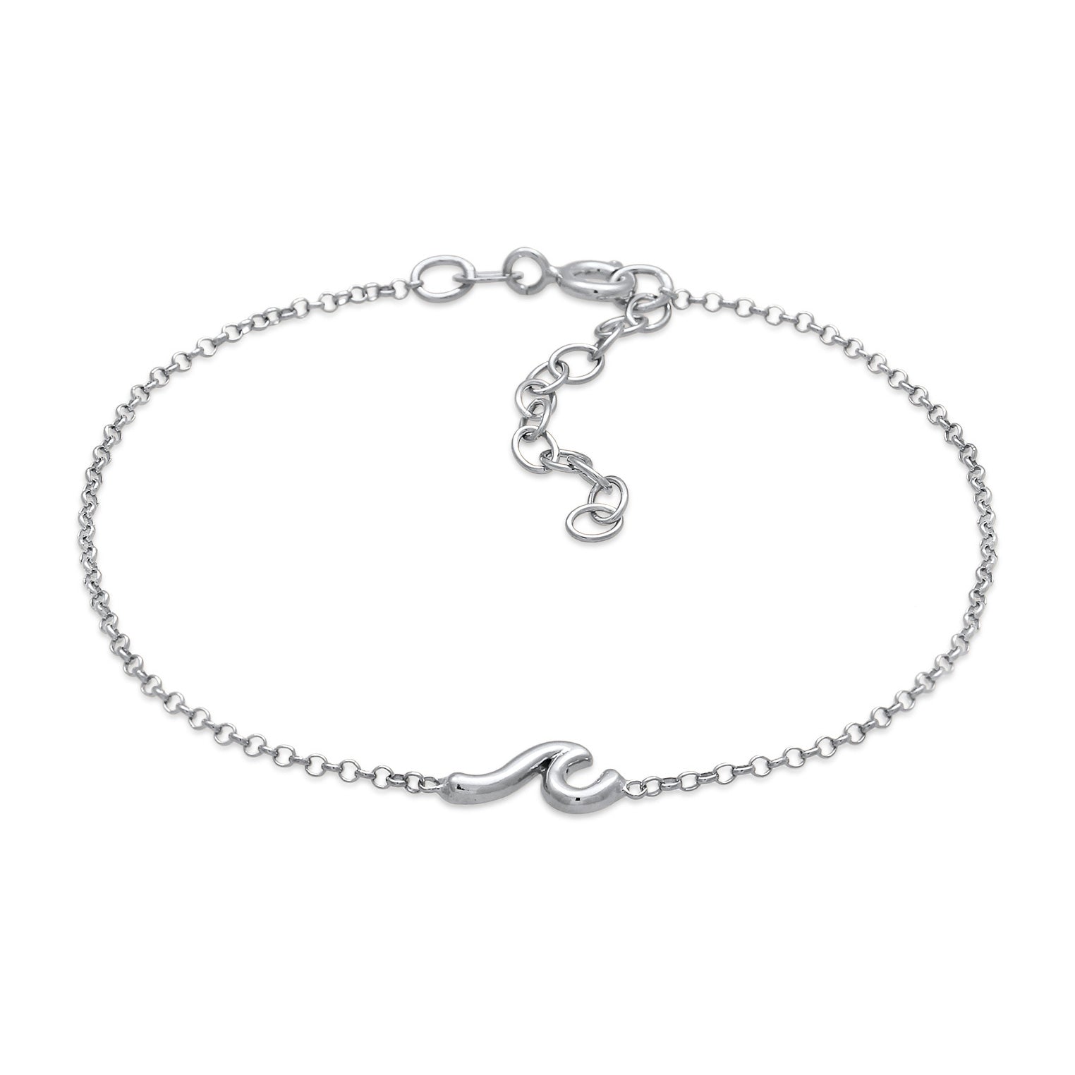 Silber - Elli | Armband Welle | 925er Sterling Silber