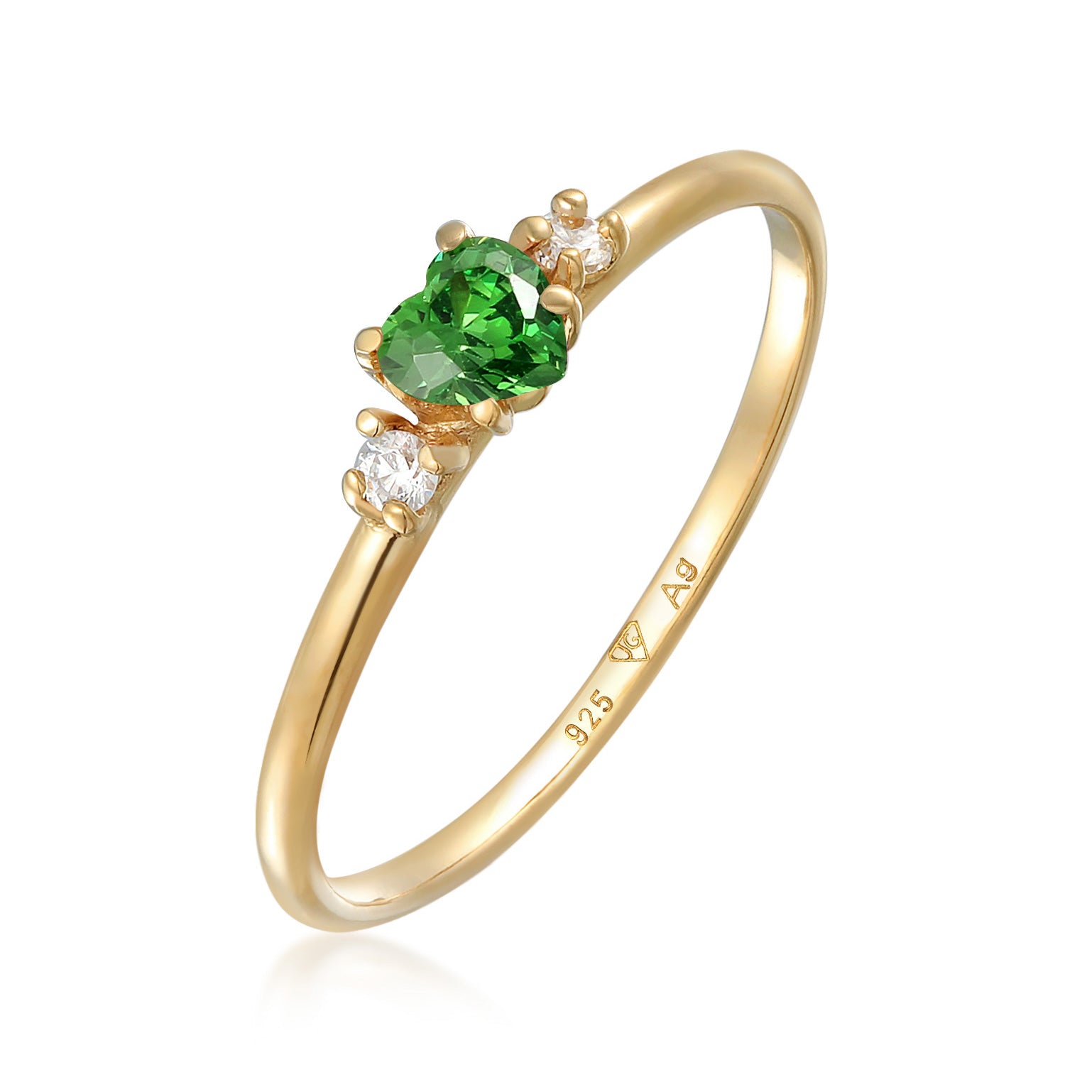 Elli Elegante damesring met kristallen, 52 EU, Zilver, Kristal Elli Elegante damesring met kristallen, 52 EU, Zilver, Kristal