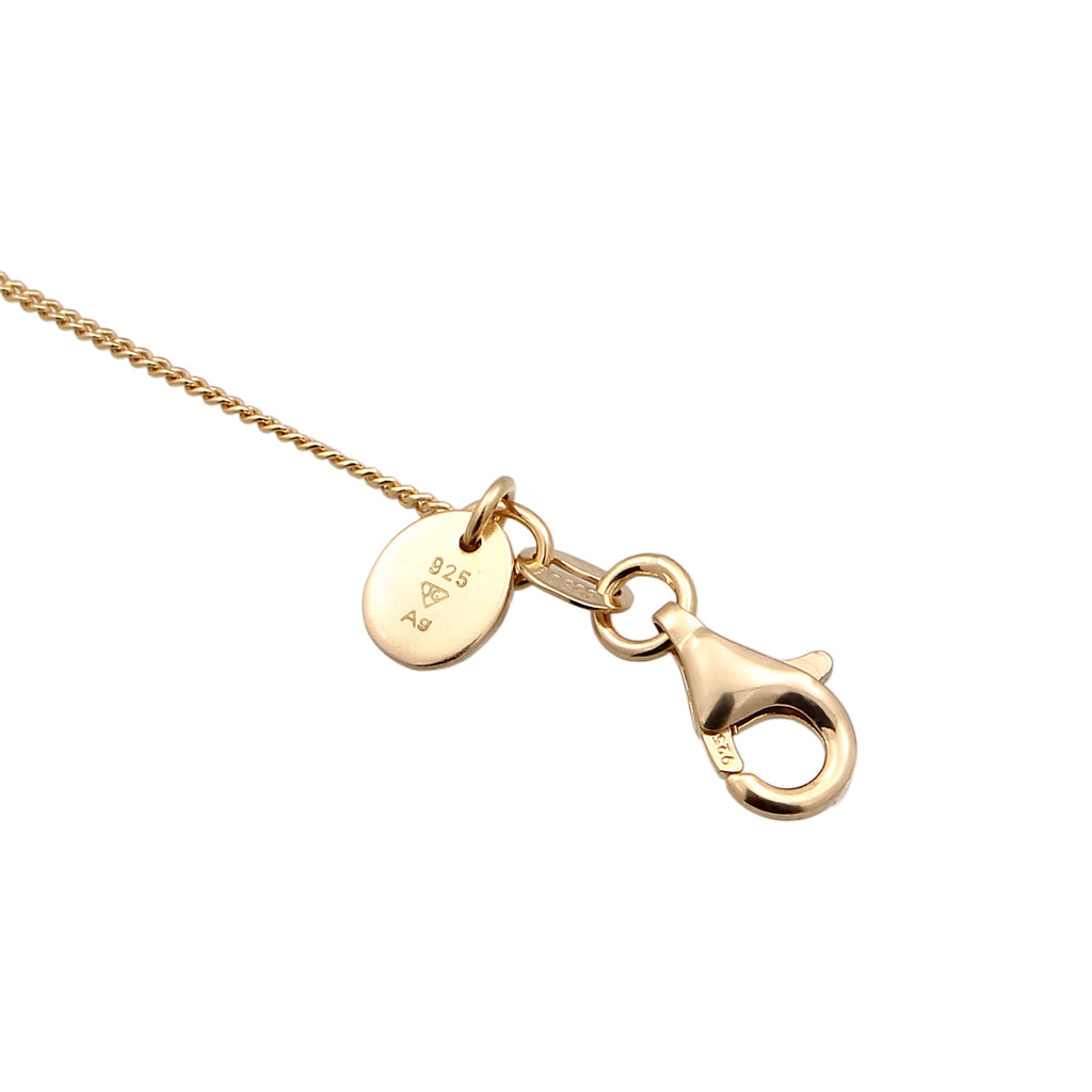 Gold - Elli PREMIUM | Y-Halskette | Süßwasserzuchtperlen | 925 Sterling Silber vergoldet