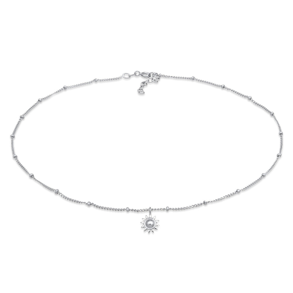 Choker Anhänger Sonne