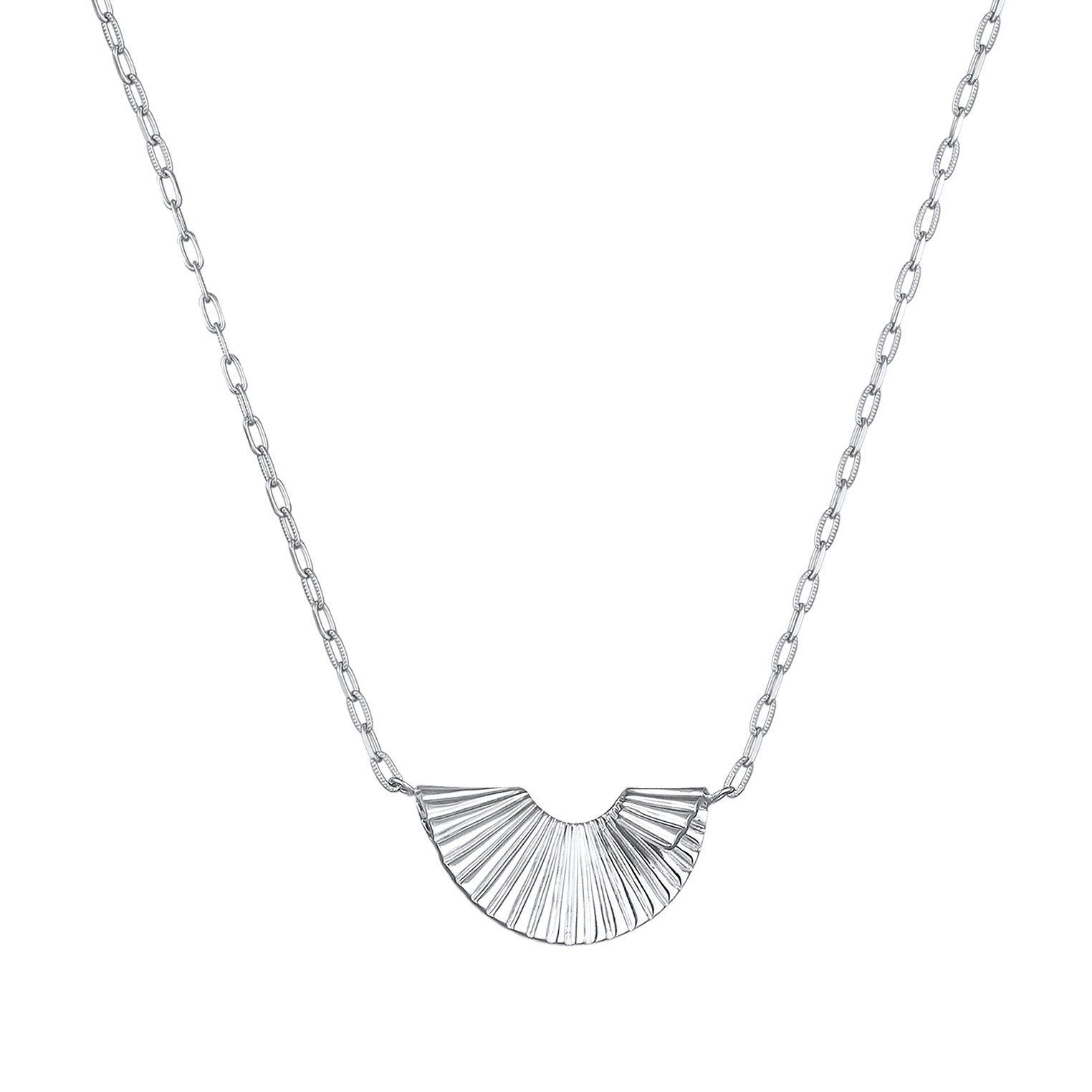 Silber - Elli PREMIUM | Halskette Anhänger Organic | 925 Sterling Silber