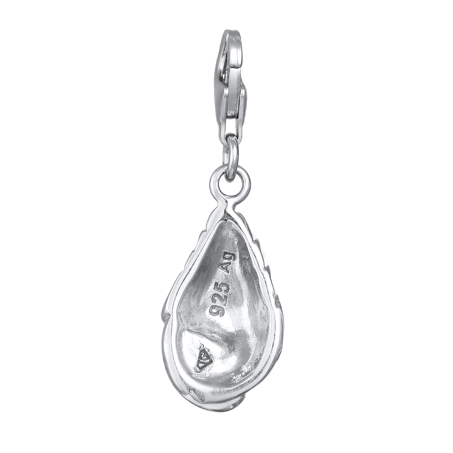 Silber - Elli | Charm Muschel | 925 Sterling Silber