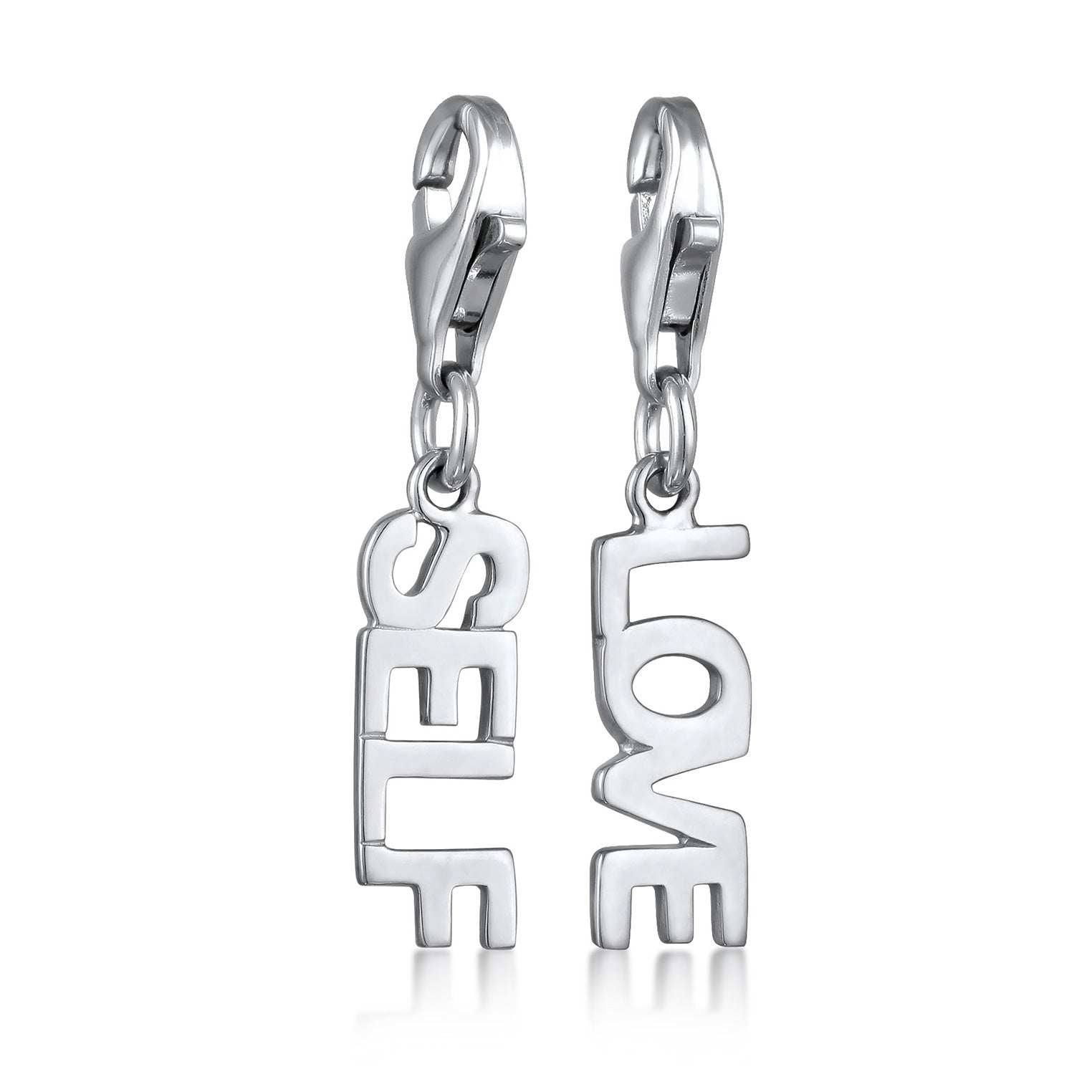 Silber - Elli | Charm SELF LOVE | 925 Sterling Silber