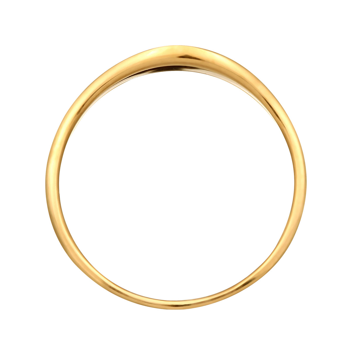 Gold - Elli | Ring 11:11 | 925 Sterling Silber vergoldet