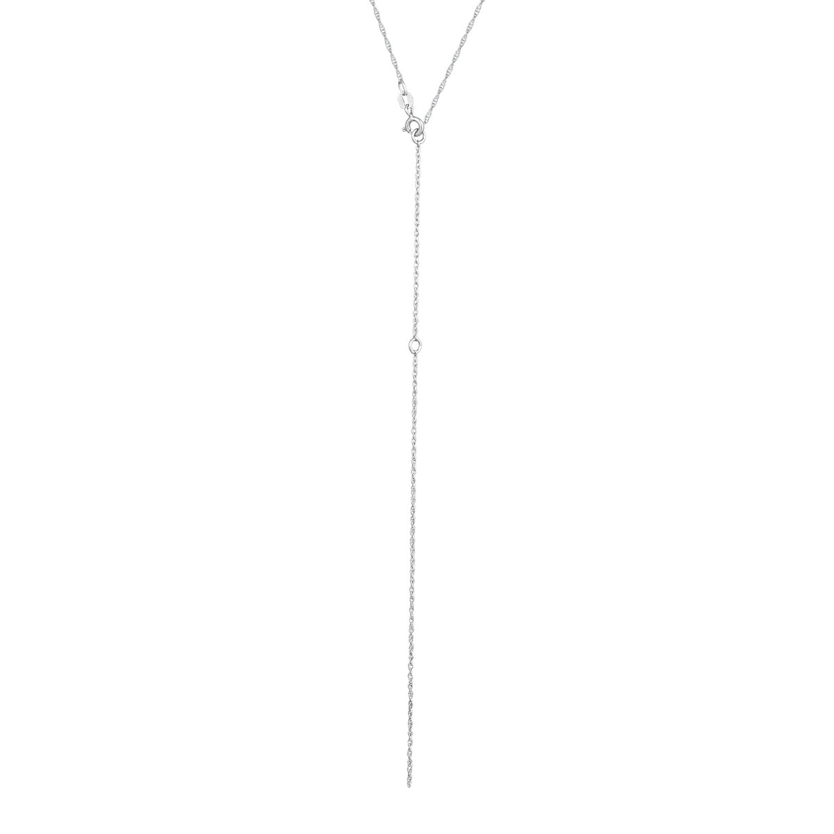 Silber - Elli | Y-Gliederhalskette | 925 Sterling Silber