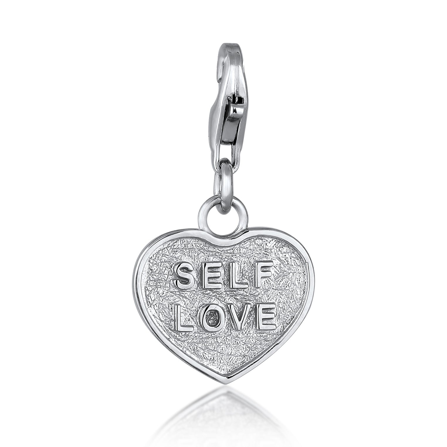 Silber - Elli | Charm | Herz | 925 Sterling Silber