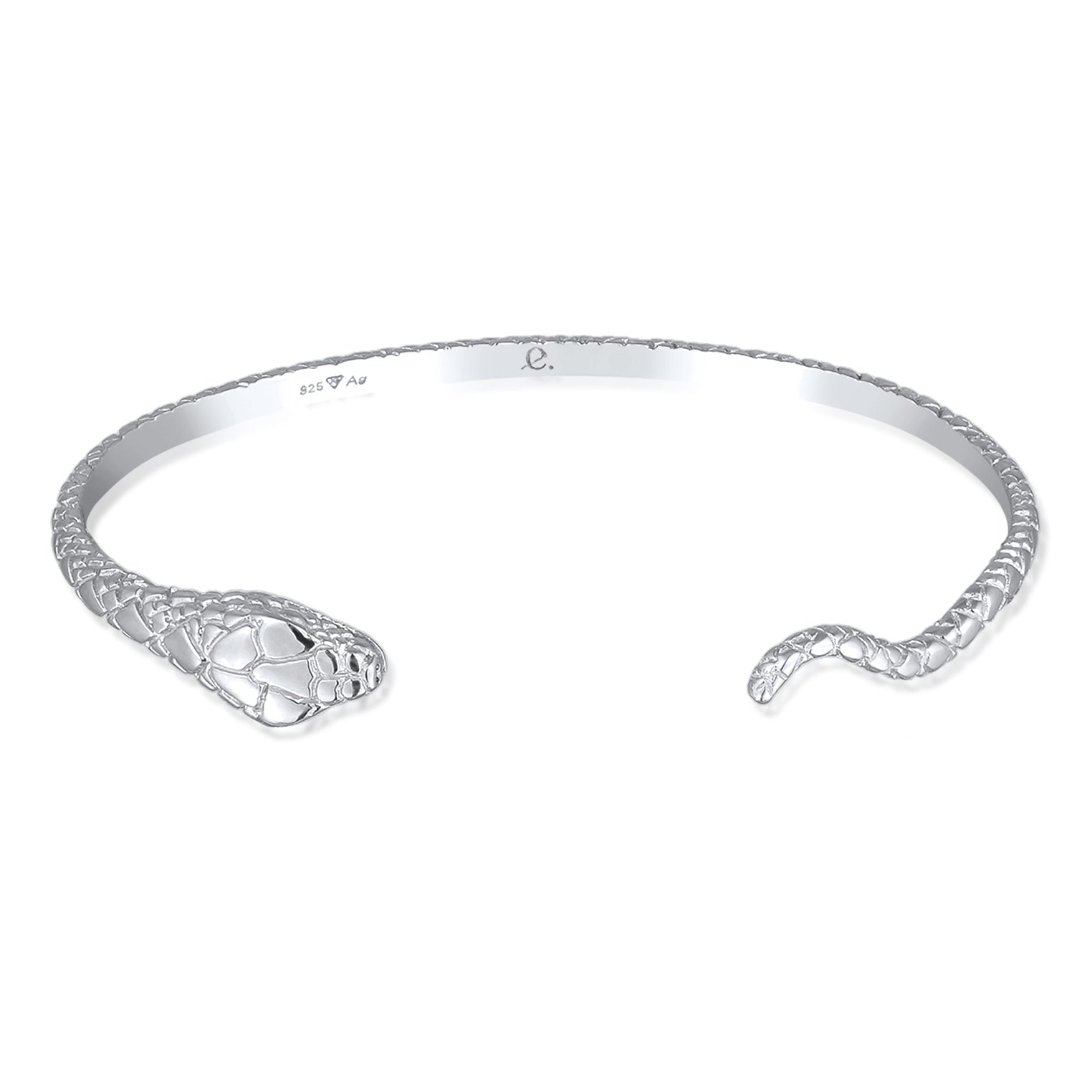 Silber - Elli PREMIUM | Armreif Schlange | 925 Sterling Silber