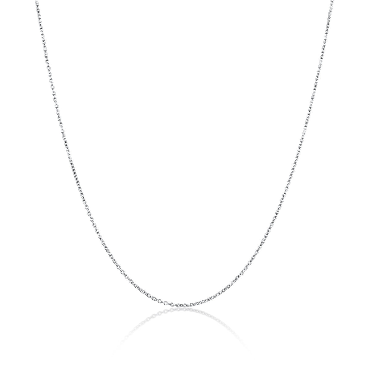 Silber - Elli | Anker-Halskette Basic | 925 Sterling Silber