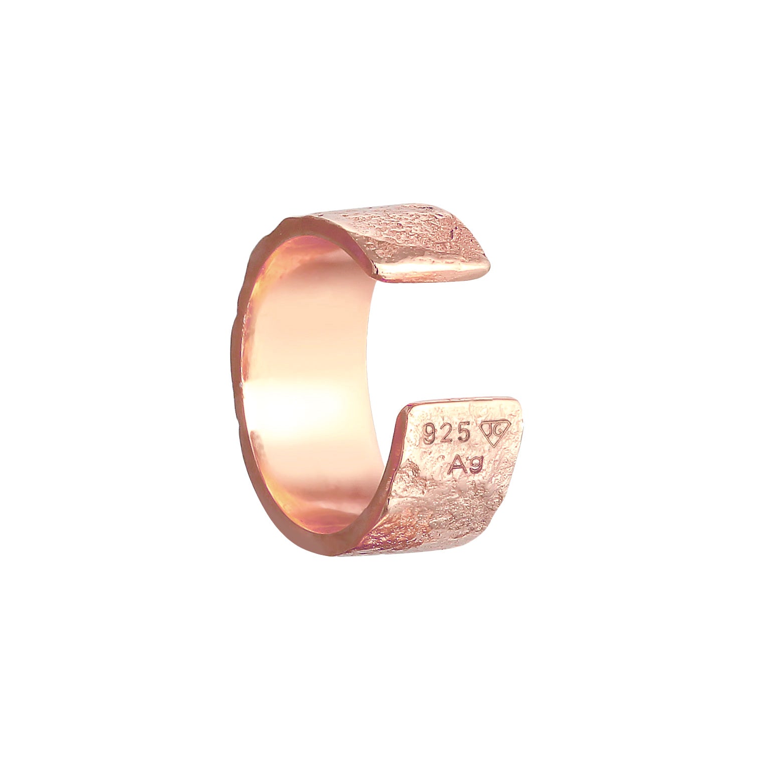 Roségold - Elli | Earcuff Organic | 925er Sterling Silber Rosegold