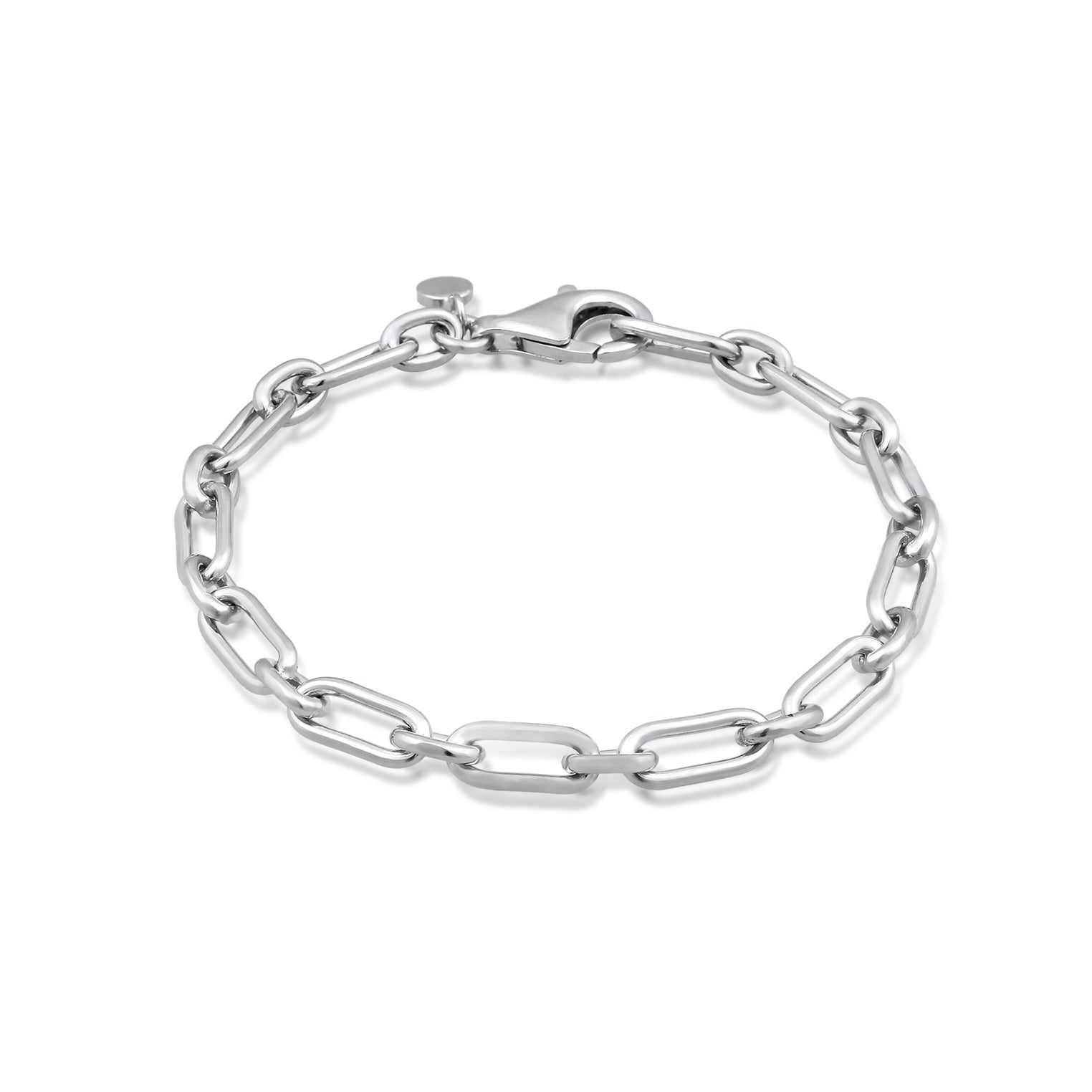 Silber - Elli | Glieder-Armband | 925 Sterling Silber