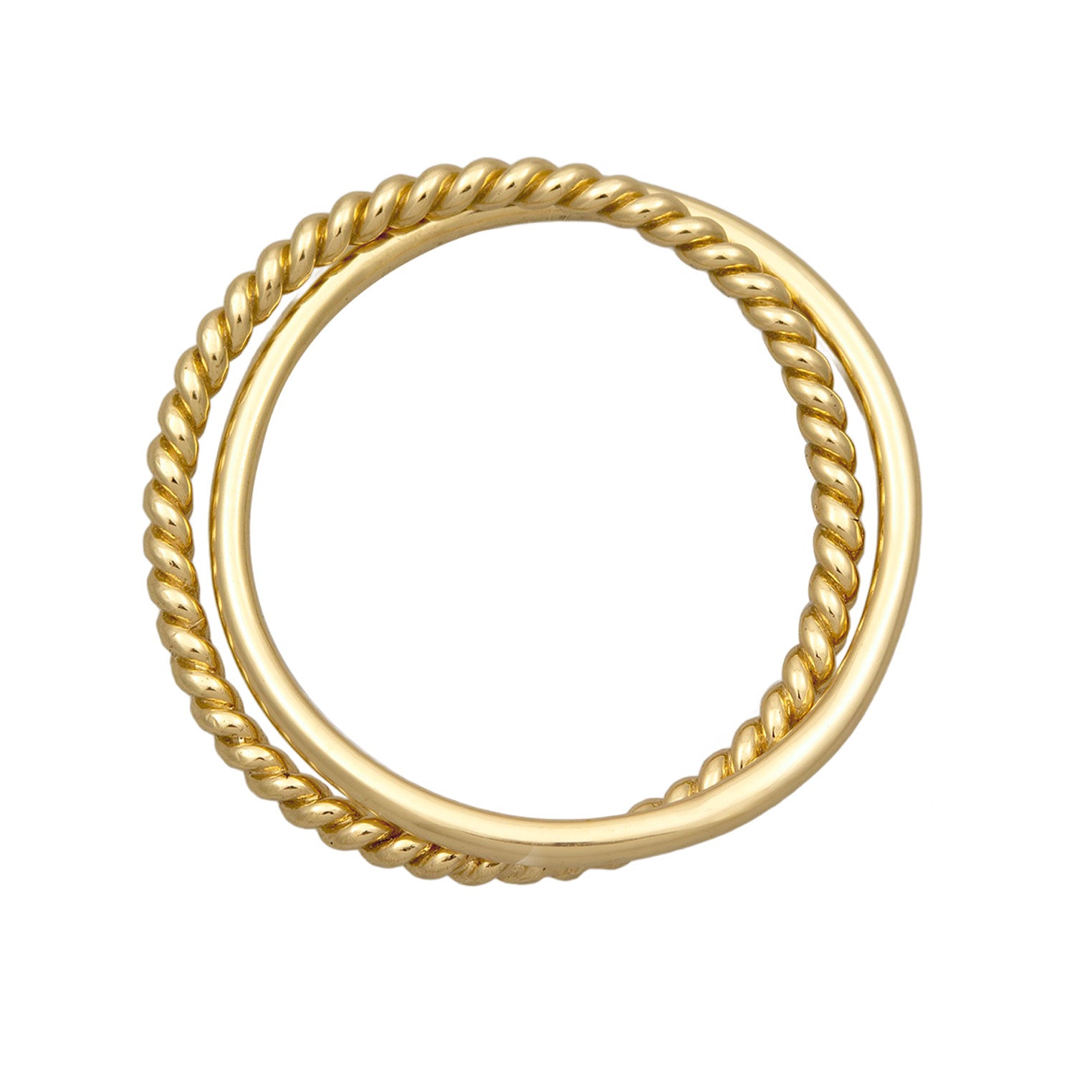 Gold - Elli PREMIUM | Wickelring | 375 Gelbgold