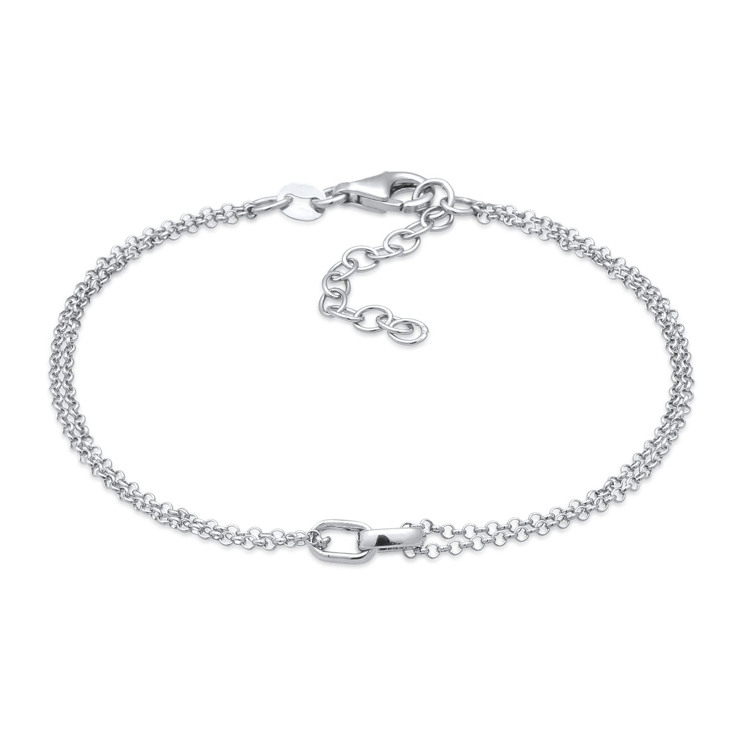 Silber - Elli | Armband Gliederelement | 925 Sterling Silber