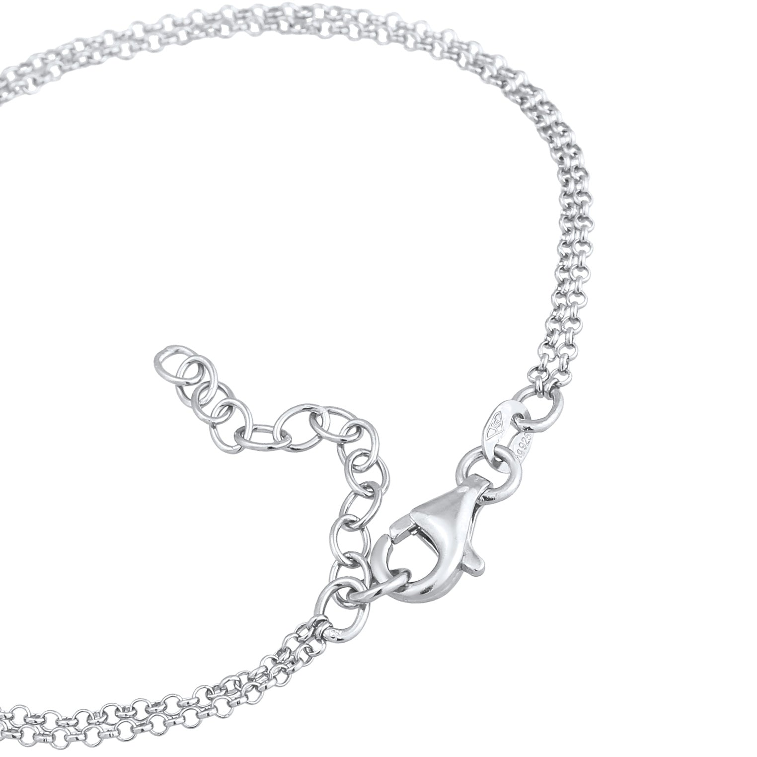 Silber - Elli | Armband Gliederelement | 925 Sterling Silber