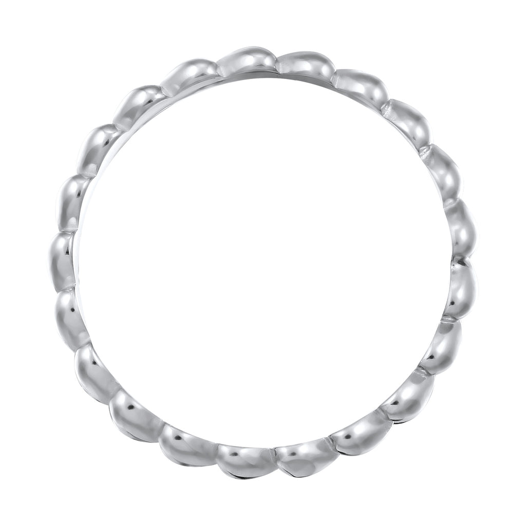 Silber - Elli | Bandring Herz | 925 Sterling Silber