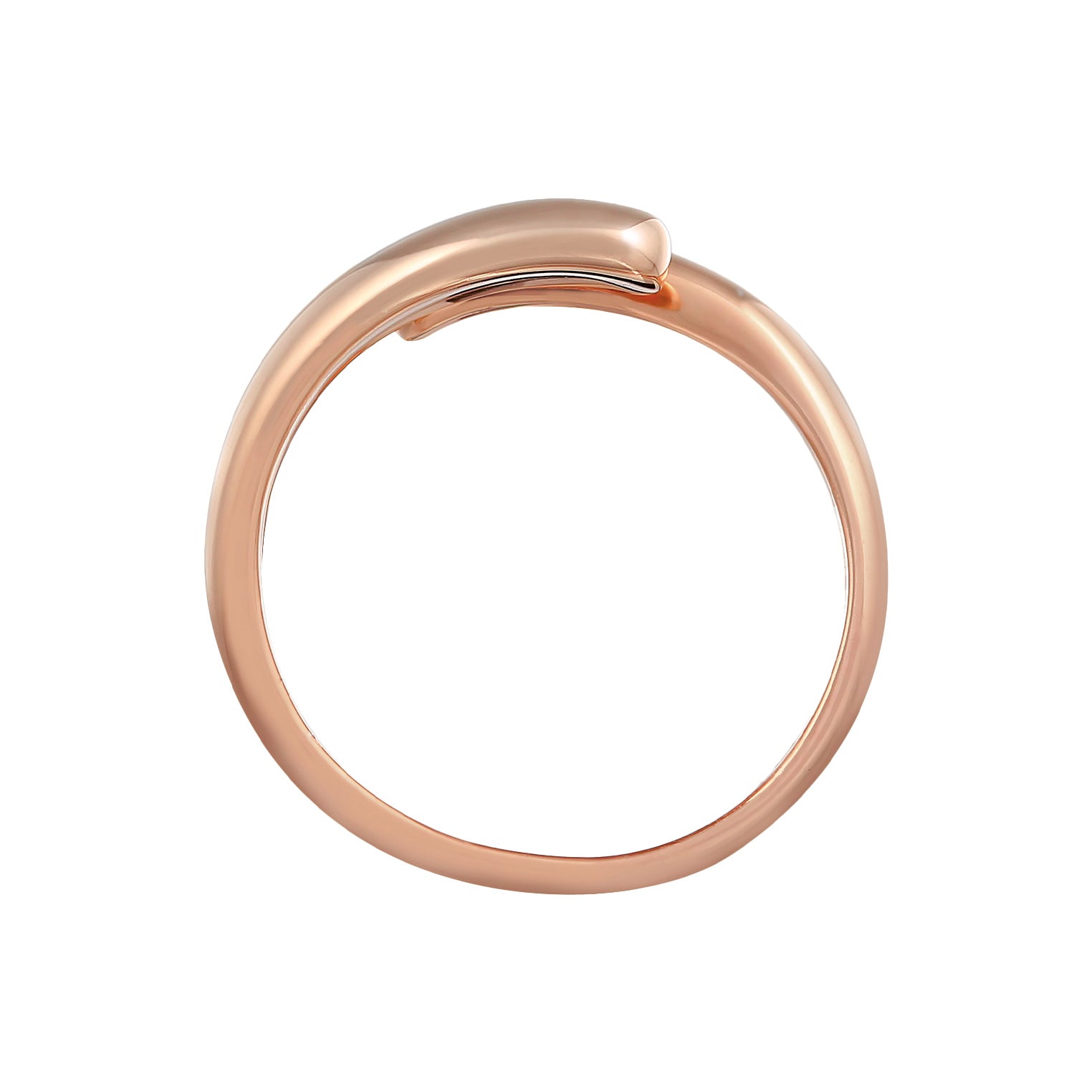 Roségold - Elli | Wickelring | 925 Sterling Silber Rosegold