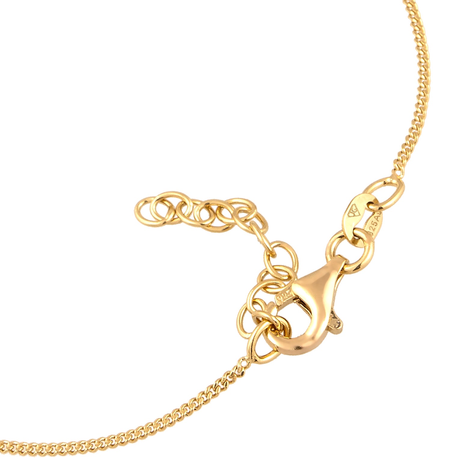 Gold - Elli | Armband | Mit Kristallen von Swarovski® (Rosé) | 925 Sterling Silber vergoldet