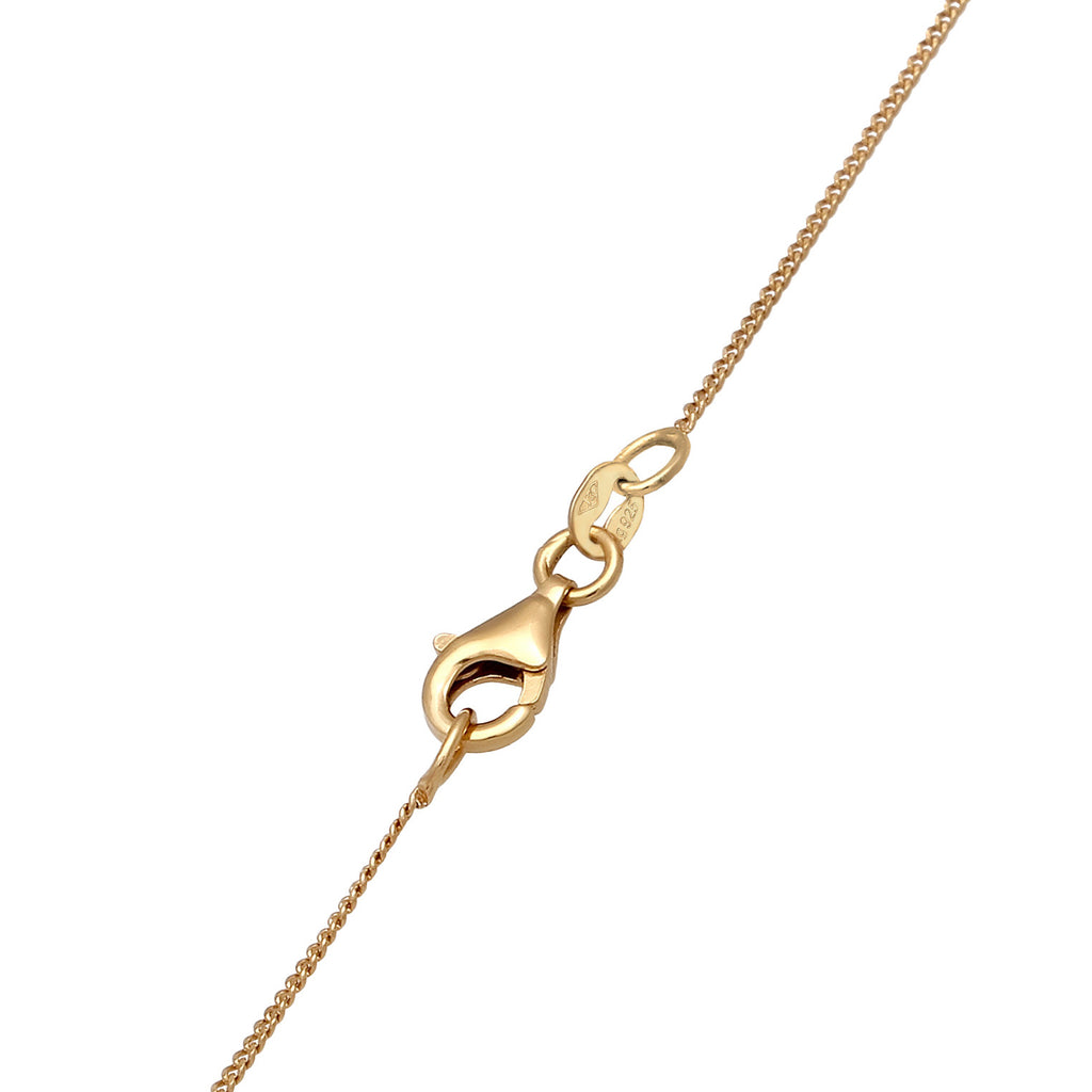 Gold - Elli | Halskette Seestern | 925 Sterling Silber vergoldet