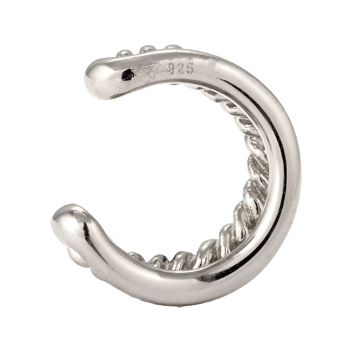 Silber - Elli | Earcuff Twisted |  925 Sterling Silber