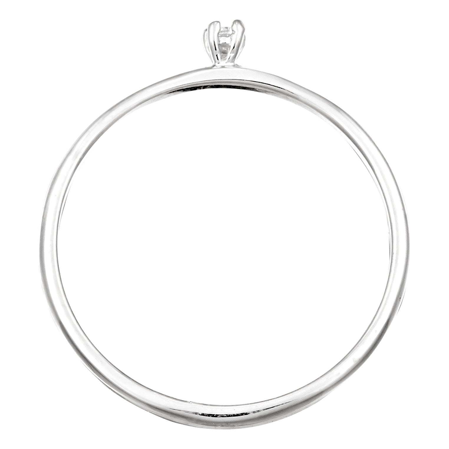 Weiß - Elli DIAMONDS | Verlobungsring | Diamant (Weiß, 0,015 ct) | 585 Weißgold