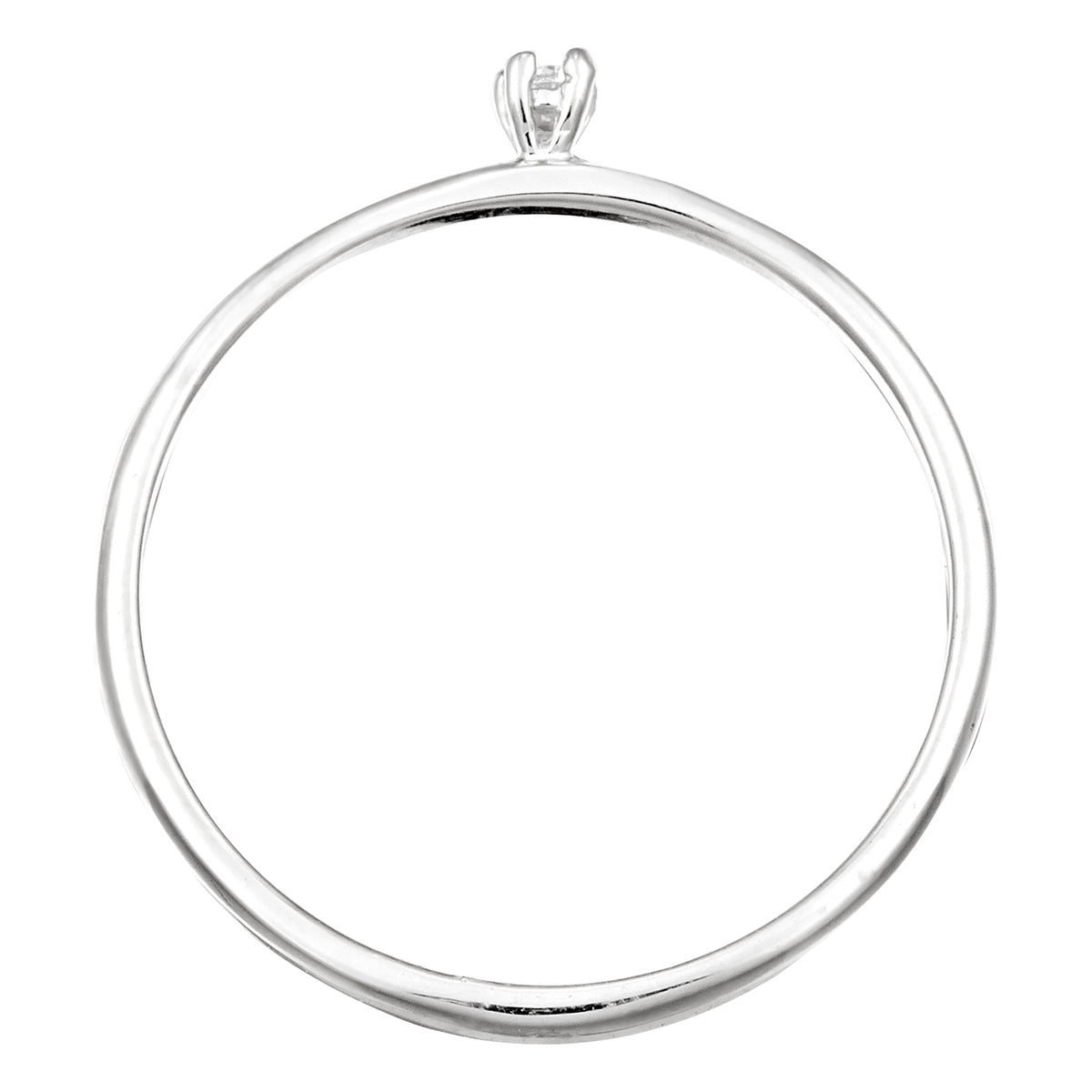 Weiß - Elli DIAMONDS | Verlobungsring | Diamant (Weiß, 0,015 ct) | 585 Weißgold