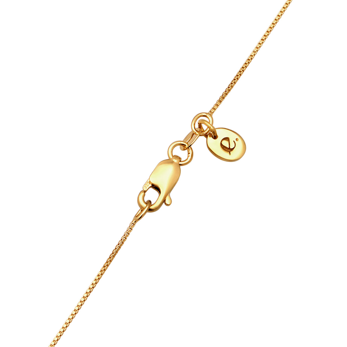 Gold - Elli PREMIUM | Halskette Organic | Synthetischer Smaragd (Grün) | 925 Sterling Silber vergoldet