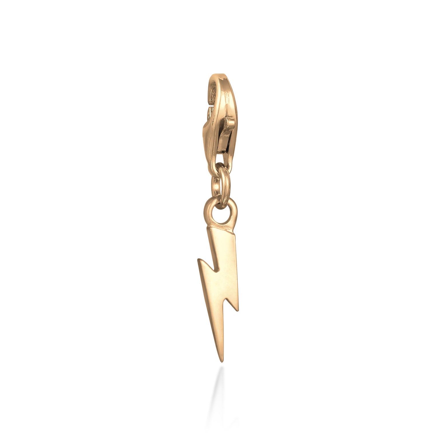Gold - Elli | Charm | Blitz | 925 Sterling Silber vergoldet