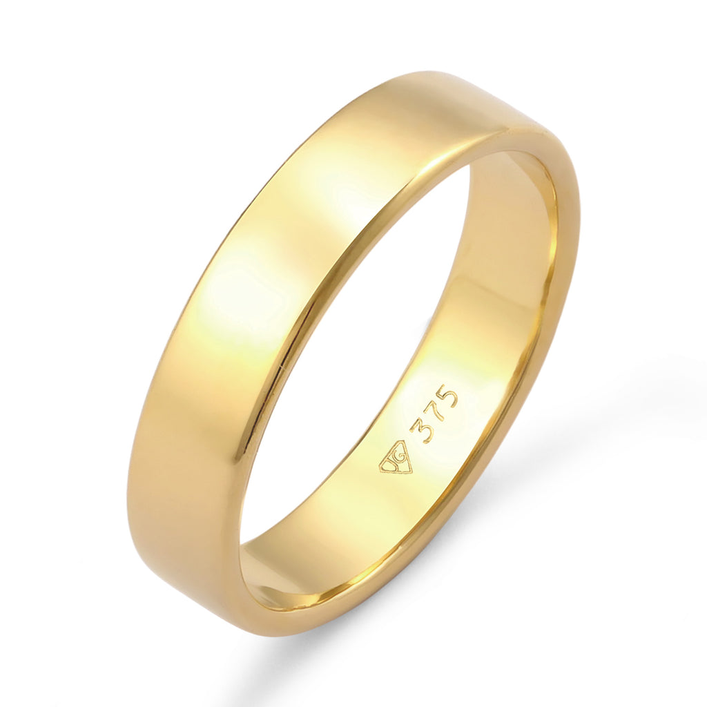Gold - Elli PREMIUM | Bandring | 375 Gelbgold