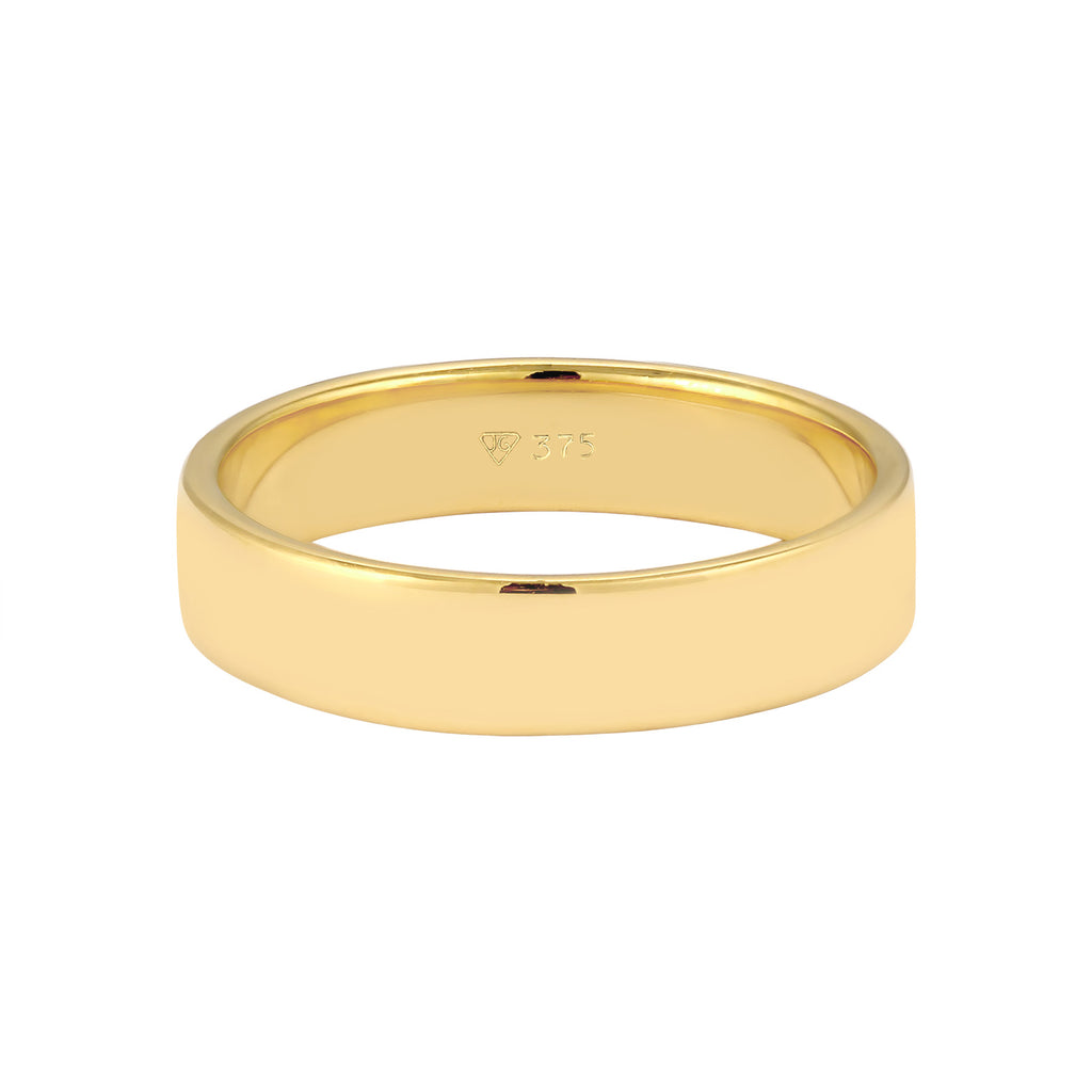 Gold - Elli PREMIUM | Bandring | 375 Gelbgold