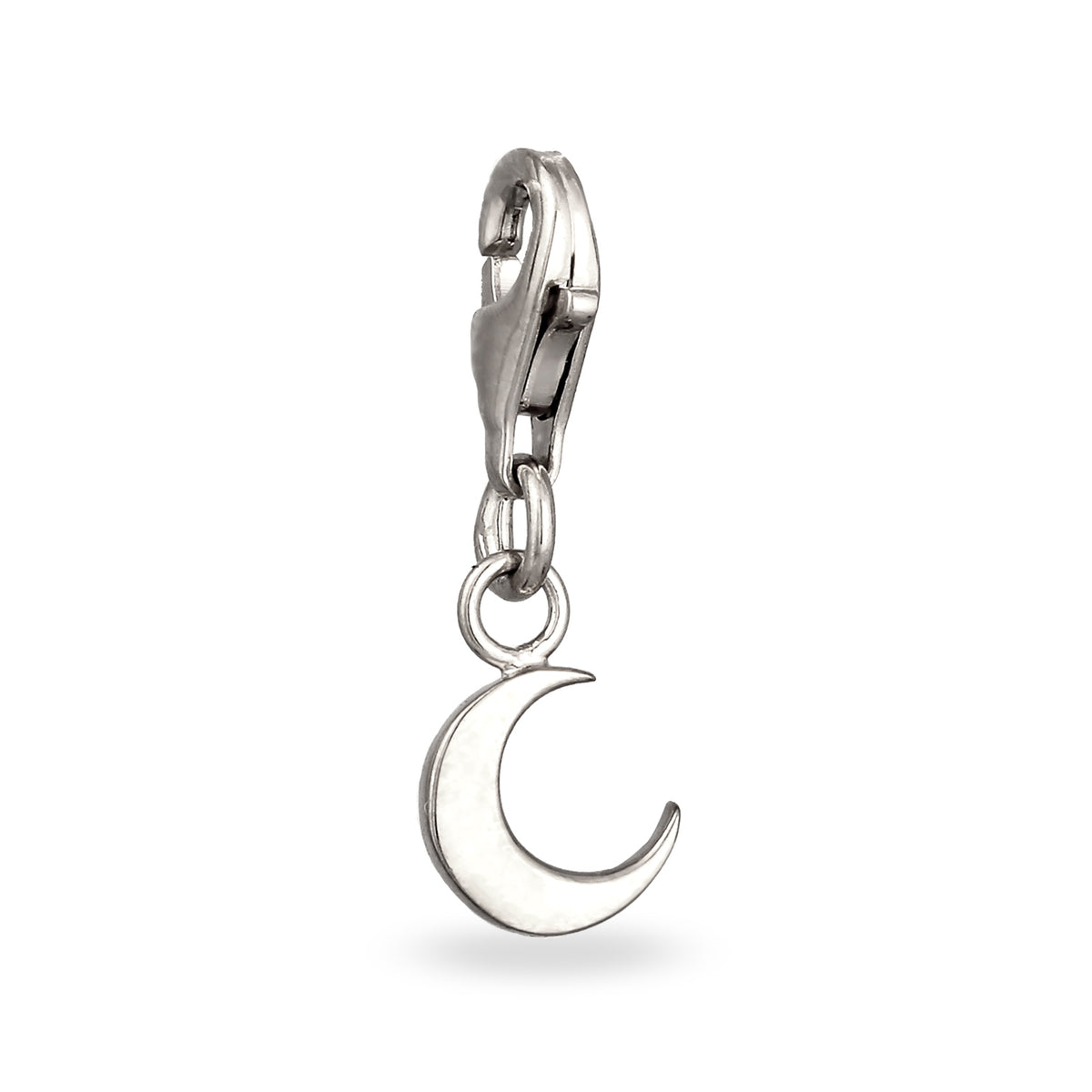 Silber - Elli | Charm Halbmond | 925 Sterling Silber