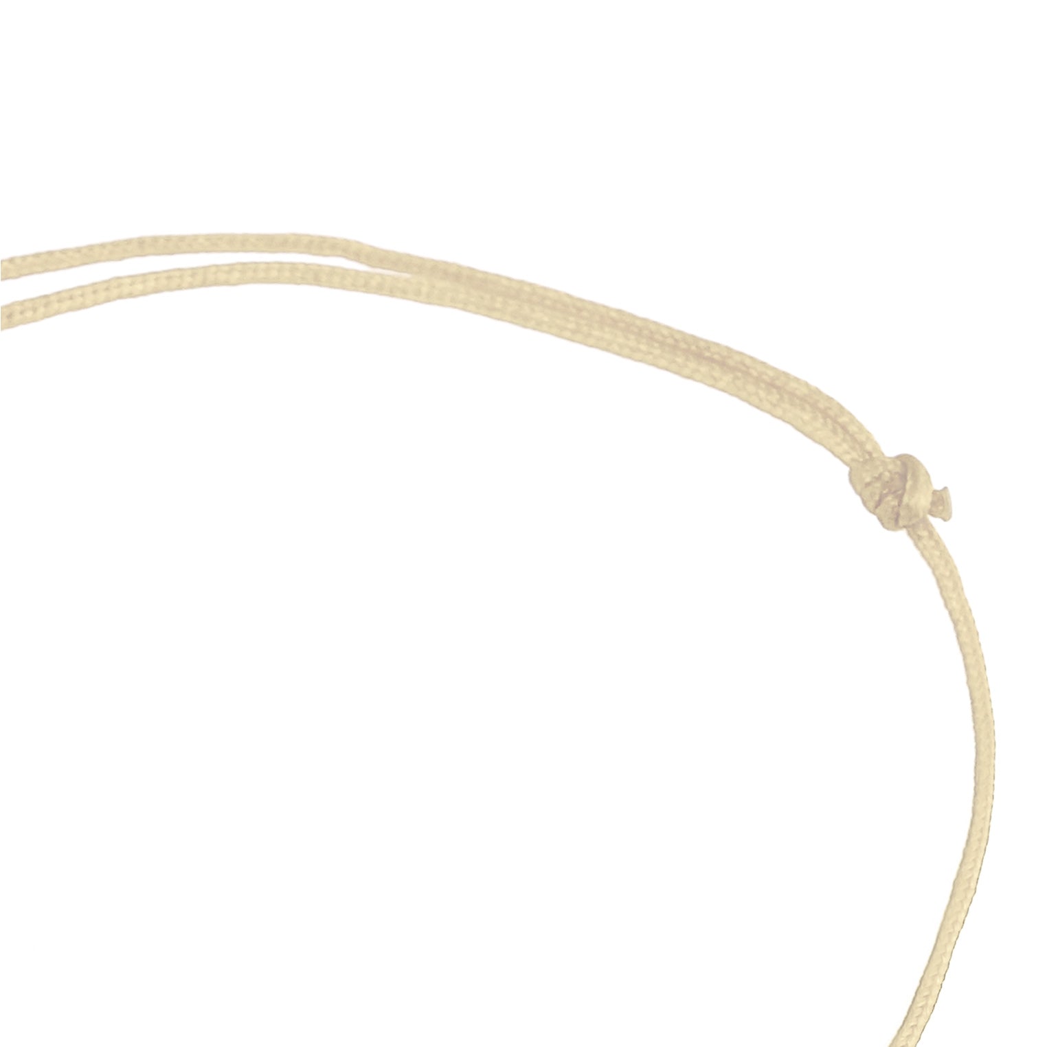 Beige - Elli | Armband Khaki | Gravur Plättchen | 925 Sterling Silber vergoldet