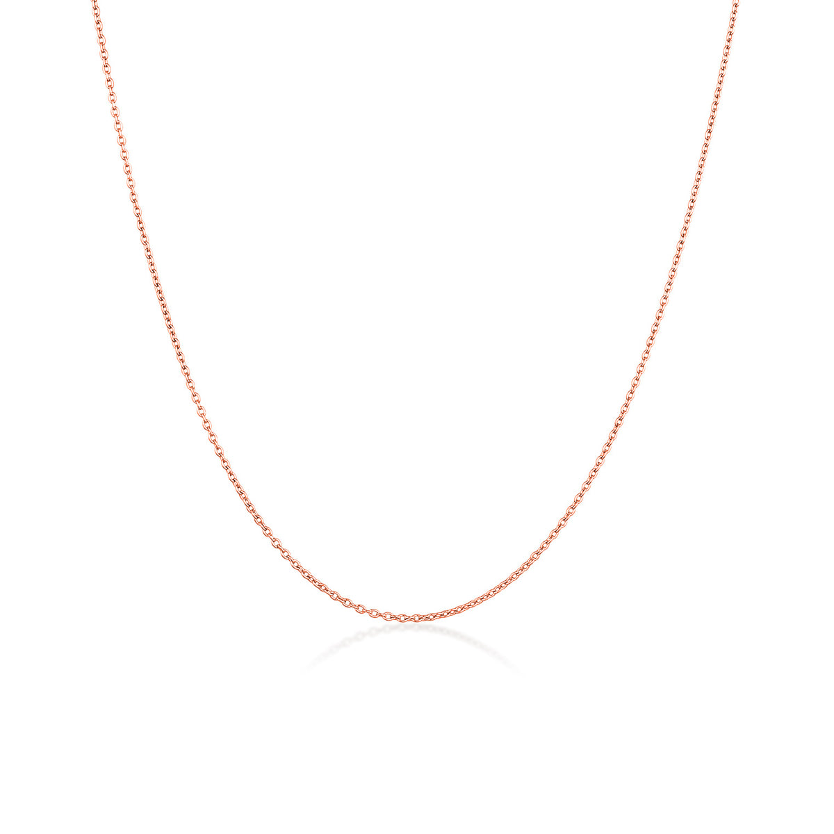 Roségold - Elli | Anker-Halskette Basic | 925 Sterling Silber Rosegold