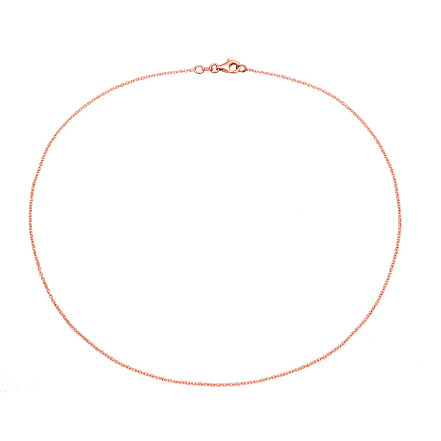 Roségold - Elli | Anker-Halskette Basic | 925 Sterling Silber Rosegold