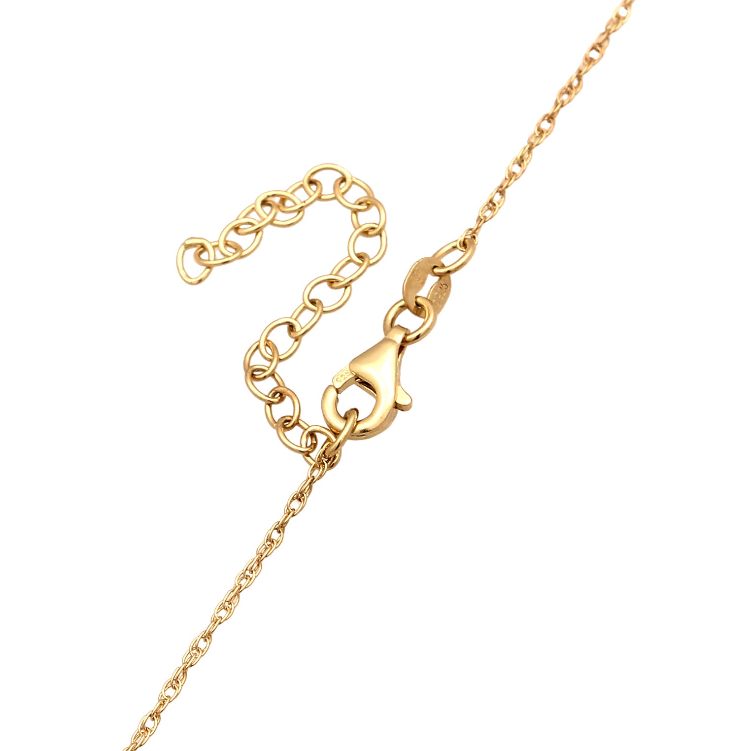 Gold - Elli | Halskette Oval | Mit Kristallen von Swarovski®(Rosa) | 925 Sterling Silber vergoldet