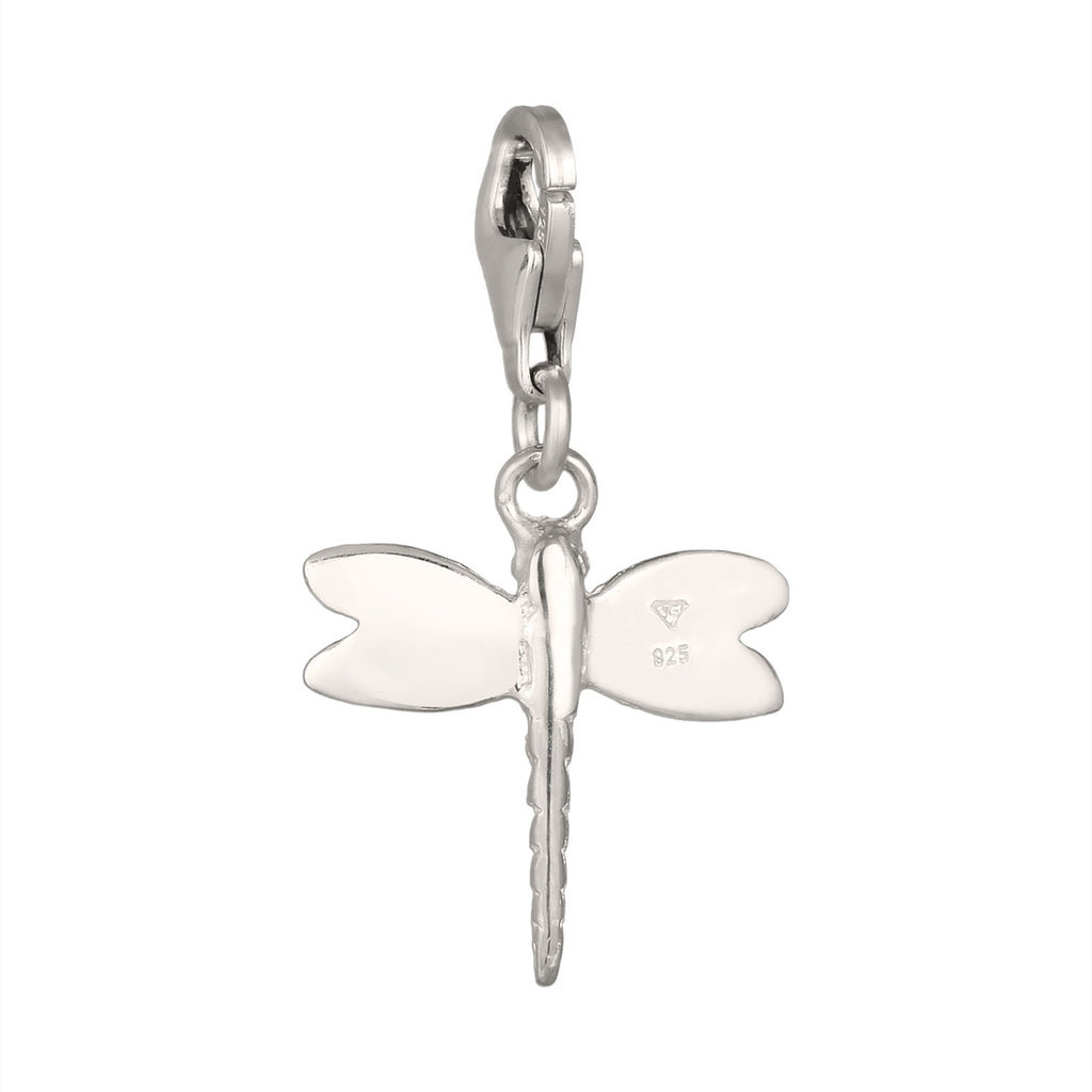 Silber - Elli | Charm Libelle | 925 Sterling Silber