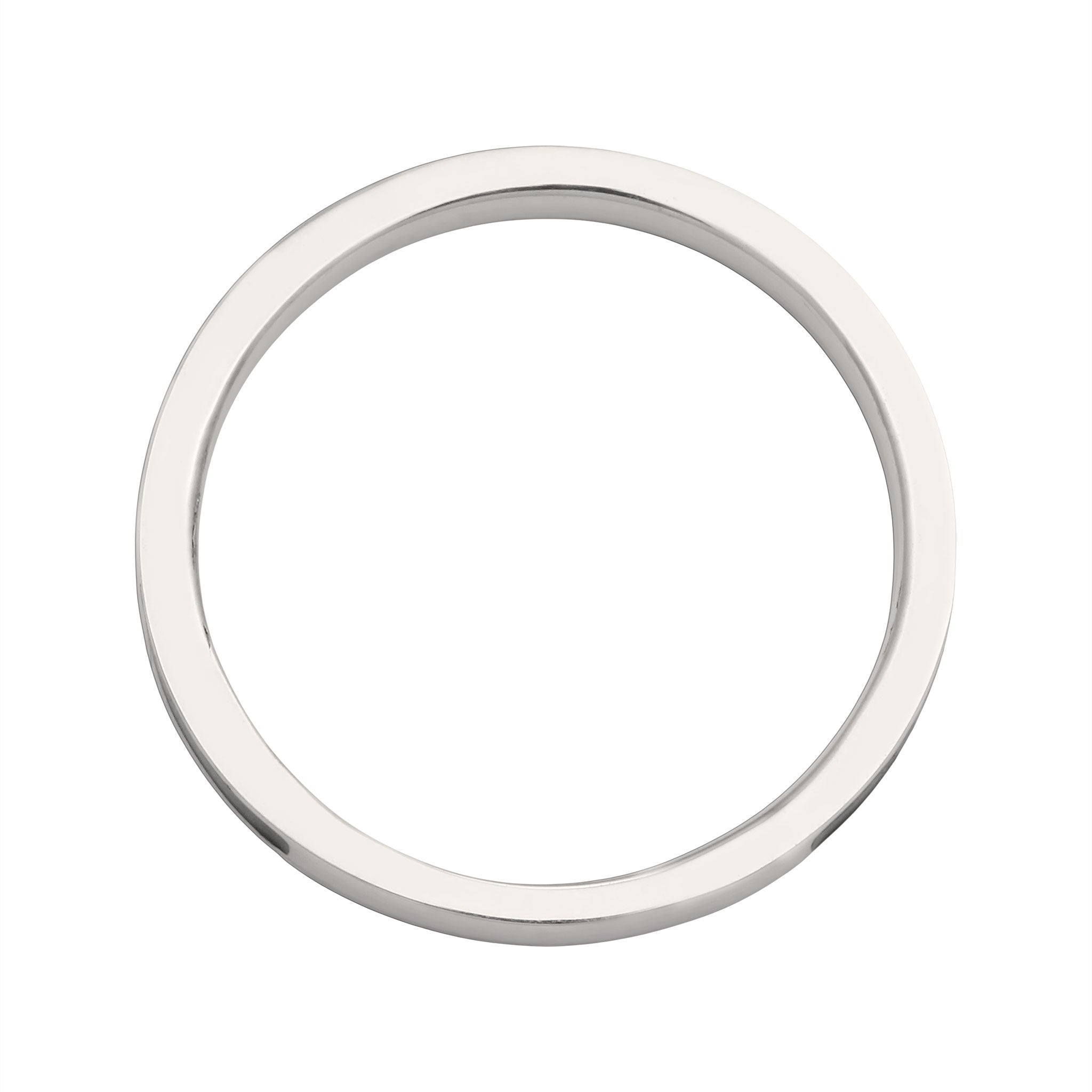 Schwarz - Elli | Bandring | Emaille (Schwarz) | 925 Sterling Silber