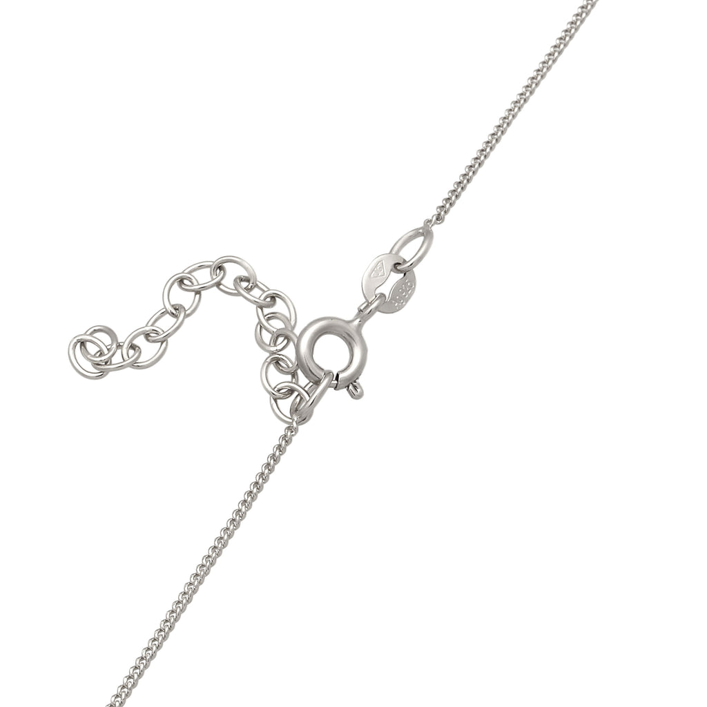 Silber - Elli | Choker Schleife | Zirkonia (Weiß) | 925 Sterling Silber