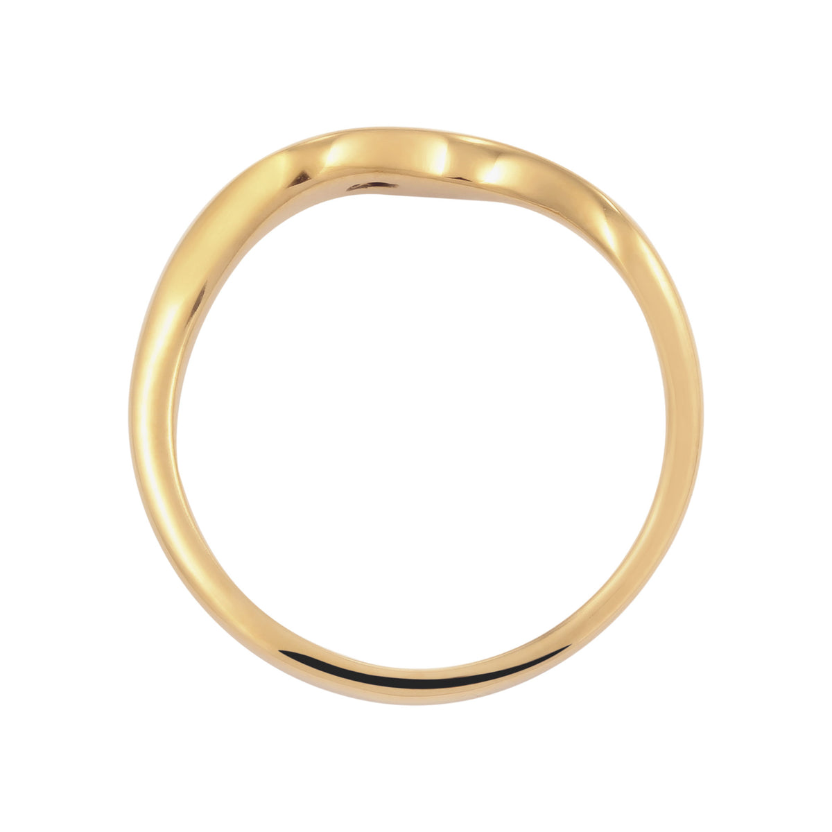 Gold - Elli PREMIUM | Ring | Topas (Weiß) | 925 Sterling Silber vergoldet