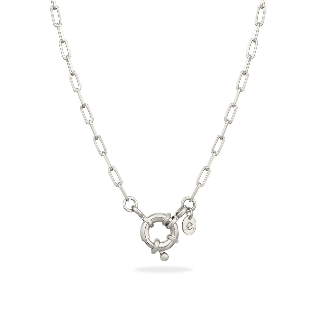 Silber - Elli | Glieder-Halskette | 925 Sterling Silber