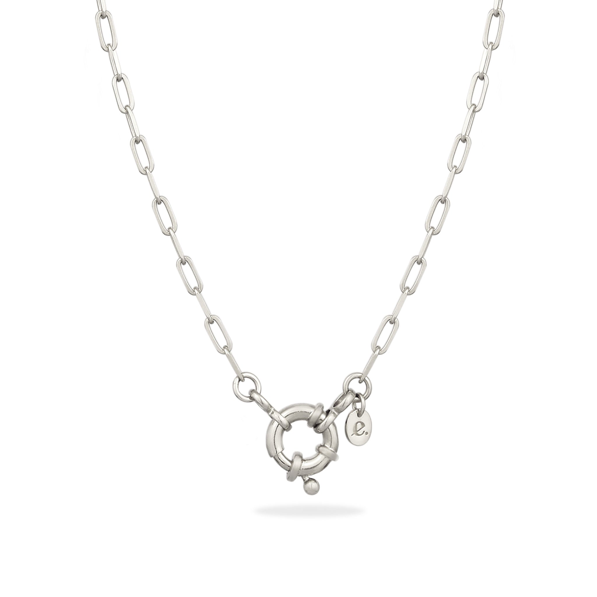 Silber - Elli | Glieder-Halskette | 925 Sterling Silber