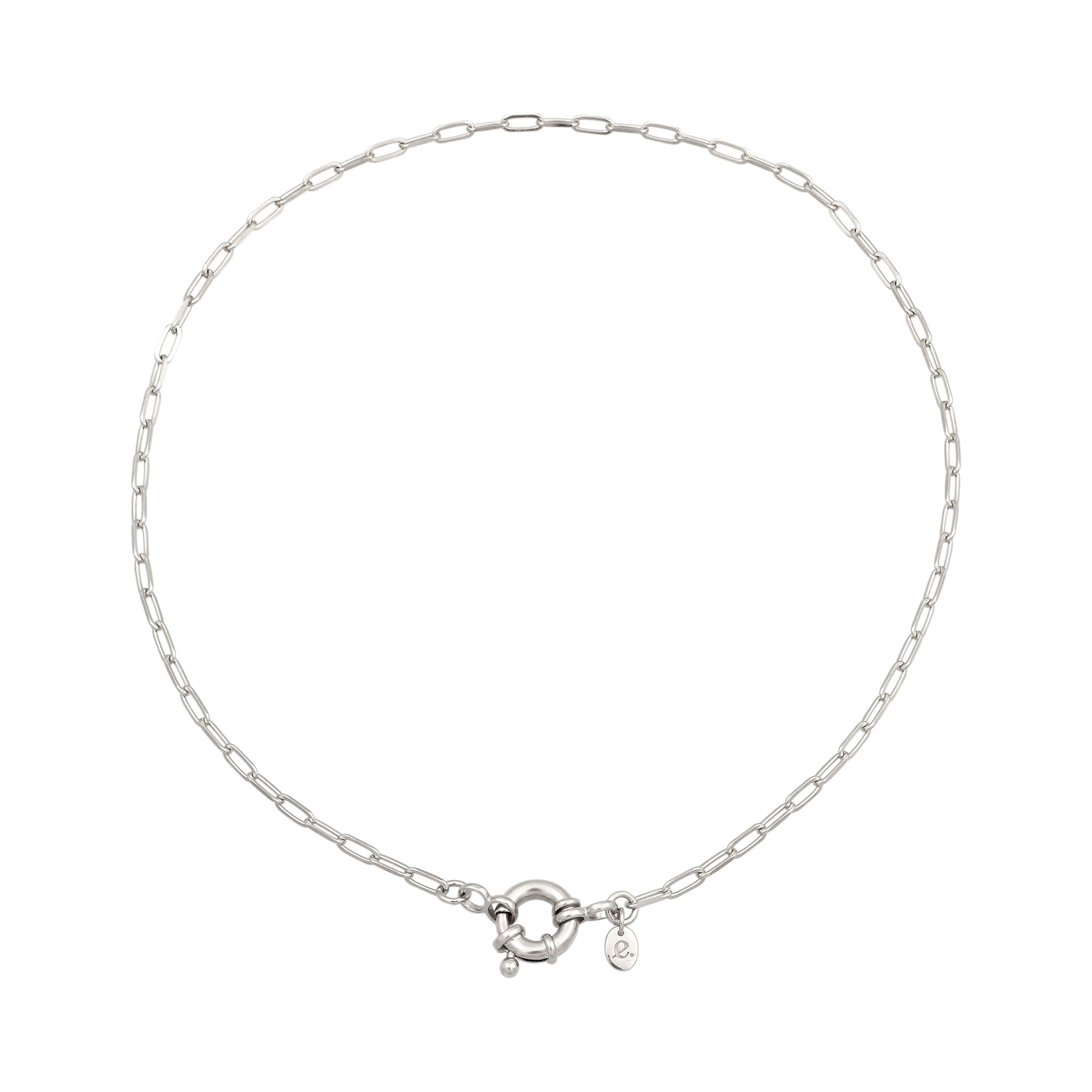Silber - Elli | Glieder-Halskette | 925 Sterling Silber