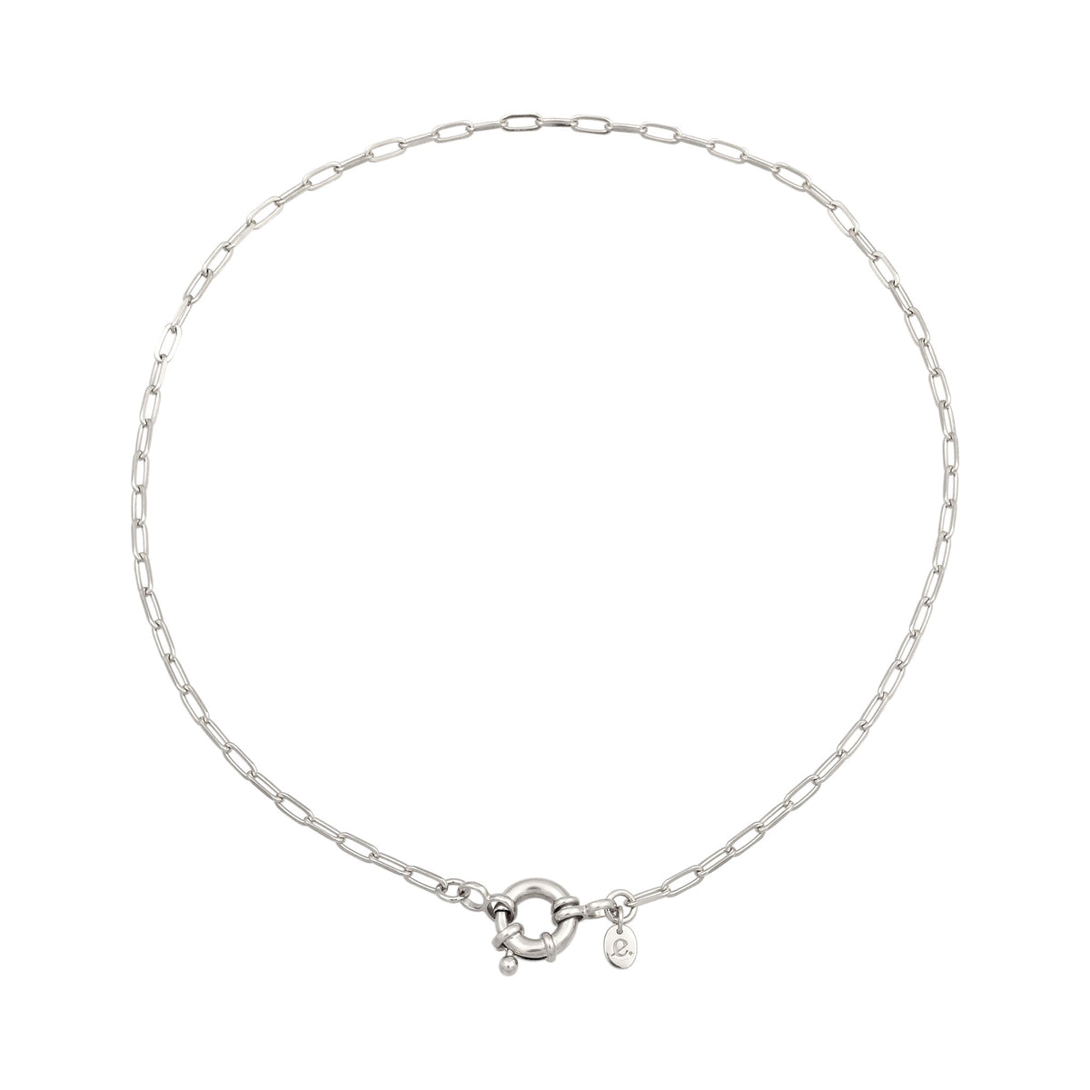 Silber - Elli | Glieder-Halskette | 925 Sterling Silber