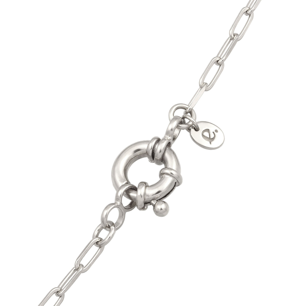 Silber - Elli | Glieder-Halskette | 925 Sterling Silber